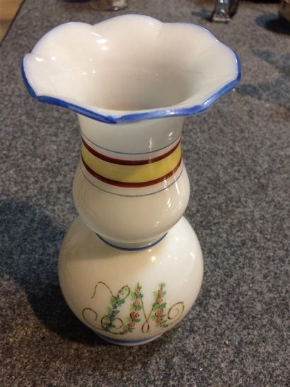 null Vase en opaline