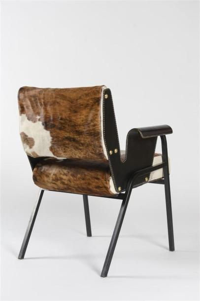 null Gustavo PULITZER (1887-1967) 
Paire de fauteuils modèle Albenga à structure...