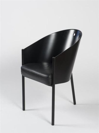 null Philippe STARCK (Né en 1949) 
Suite de quatre fauteuils dits "Costes" - Création...