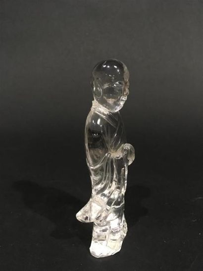 null Sujet en cristal de roche Hoho
H : 14 cm