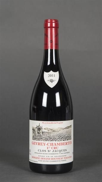 null 1 B GEVREY CHAMBERTIN CLOS ST JACQUES (1er Cru) Armand Rousseau 2011