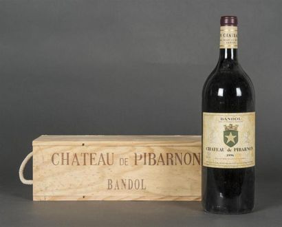 null 1 Mag BANDOL Rouge (Caisse Bois sale) Château de Pibarnon 1996