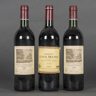 null 2 B CHÂTEAU DUHART MILON ROTHSCHILD (1 e.l.s; 1 e.a.) GCC4 Pauillac 1984
1 B...