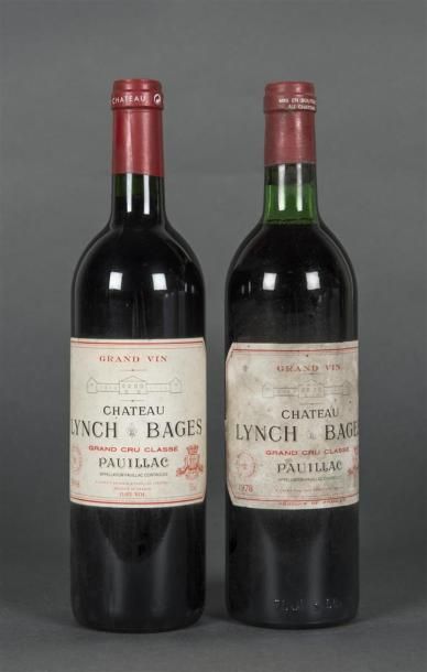 null 1 B CHÂTEAU LYNCH BAGES (T.L.B; e.t.h. à e.l.a.) GCC5 Pauillac 1978
1 B CHÂTEAU...