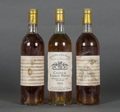 null 2 B CHÂTEAU DOISY DAËNE (1 B.G; 1 T.L.B; e.t.h. dont 1 e.l.a.) CC2 Sauternes...