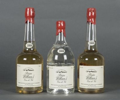 null 3 B EAU DE VIE POIRE WILLIAM'S 70 Cl 50° Ducreux & Fils 2008