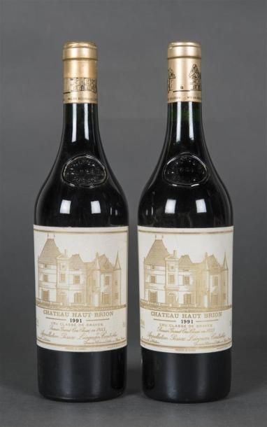 null 2 B CHÂTEAU HAUT BRION (e.t.h; c.s.) GCC1 Graves 1991