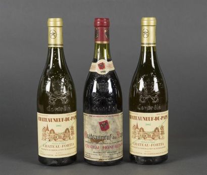 null 1 B CHATEAUNEUF DU PAPE Rouge (3 cm; e.t.h.) Château Mont-Redon 1980
2 B CHATEAUNEUF...