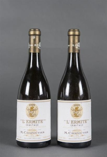 null 2 B ERMITAGE L'ERMITE Blanc (e.l.s.) Chapoutier 1999