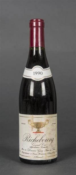 null 1 B RICHEBOURG (Grand Cru) e.t.h. Gros F&S 1990