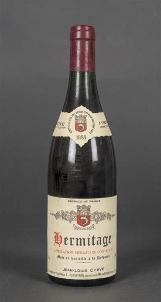 null 1 B HERMITAGE Rouge (e.l.s.) Jean-Louis Chave 1988