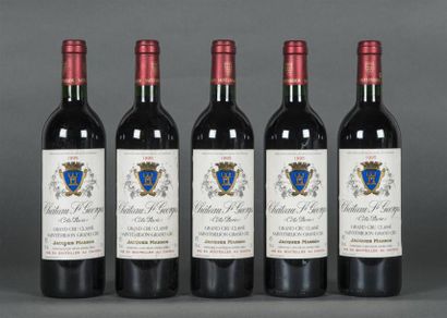 null 5 B CHÂTEAU SAINT GEORGES CÔTE PAVIE (3 e.t.h. légères) GCC St Emilion 1995