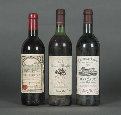 null 1 B CHÂTEAU COLOMBIER-MONPELOU (H.E.+; e.t.h.) Pauillac 1978
1 B CHÂTEAU TAYAC...