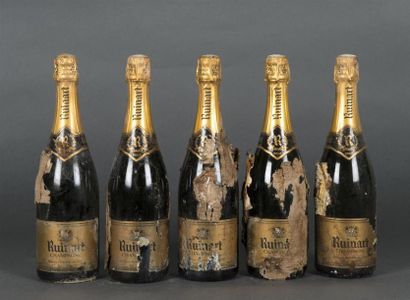 null 5 B CHAMPAGNE BRUT (e.t.a; coiffes sales) Ruinart NM