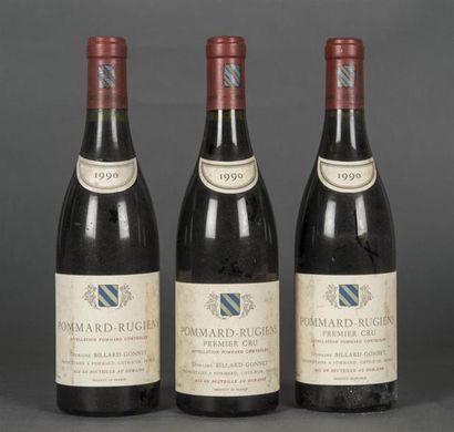 null 3 B POMMARD RUGIENS (1er Cru) e.t.h. Billard-Gonnet 1990