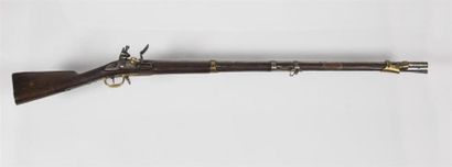 null Fusil de dragon modèle 1777 corrigé an XIII
Platine marquée manufacture impériale...