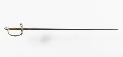 Epée à la mousquetaire milieu XVIIIème siècle
Sans...