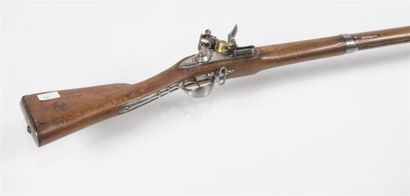 null Fusil d'infanterie Modèle 1777 corrigé an IX
Platine marquée Manufacture royale...