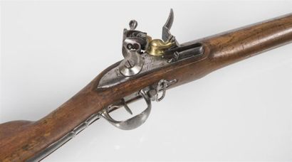 null Fusil d'infanterie Modèle 1777 corrigé an IX
Platine marquée Manufacture royale...