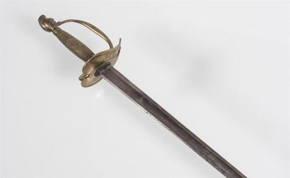 Epée d'uniforme début XIXème
Dorure de la...