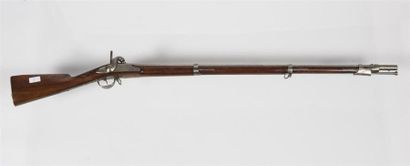 null Fusil d'infanterie modèle 1822 T bis 
Beau marquage sur la partie métallique...