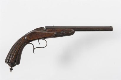 null Pistolet de tir de type Flobert 
Poignée de type Renaissance, canon octogonal,...