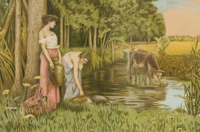 null Femme à la rivière
Huile sur toile
82 x 118 cm
