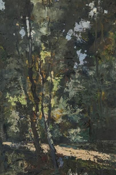 null Robert FALCUCCI (1900-1989) 
Sentier ensoleillé
Huile sur toile
54 x 45 cm