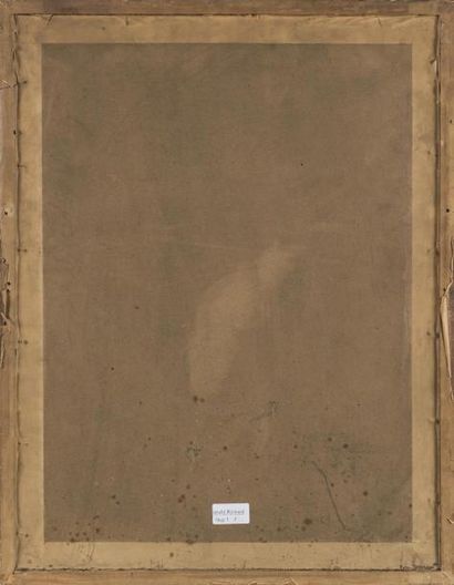 null Femme assise,
Pastel
Signé en bas à droite 
42.5 x 56 cm