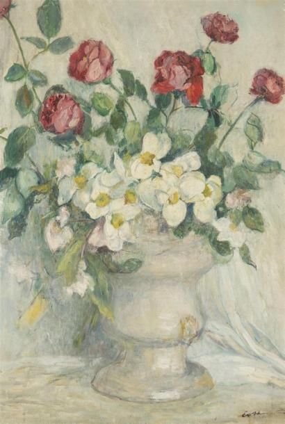 null Othon FRIESZ (1879-1949)
Bouquet de fleurs
huile sur toile, signée en bas à...