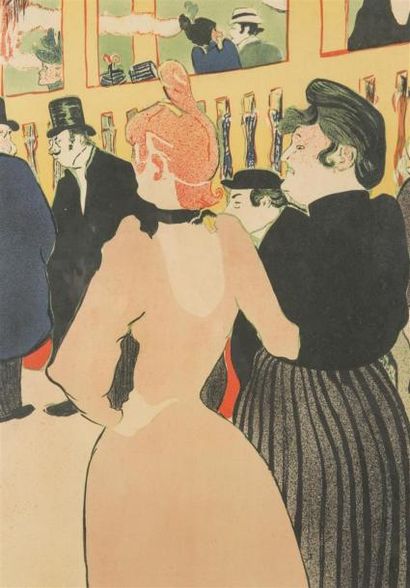 null Henri de TOULOUSE-LAUTREC (1864-1901)
Au Moulin Rouge, la Goulue et sa soeur,...