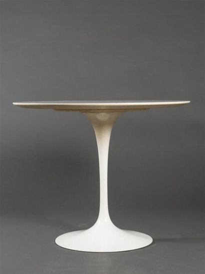 null Eero SAARINEN (1910 - 1961) 
Table de salle à manger modèle Tulip - création...