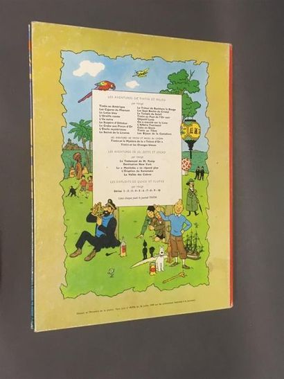 null HERGE Les aventures de Tintin
L'île noire
Casterman 1965
Usures