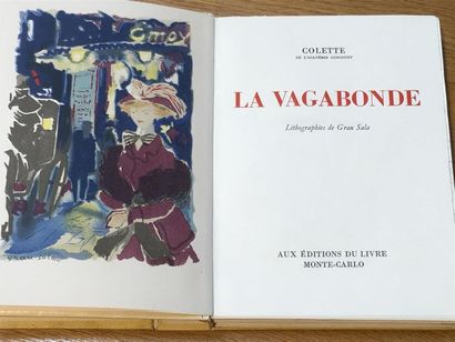 null COLETTE, LA VAGABONDE, Monte Carlo, Editions du Livre, 1950. In-8°, 299 pp.
Broché,...