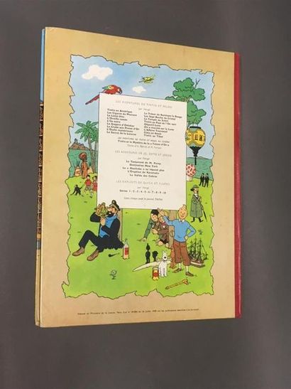 null HERGE Les aventures de Tintin
Objectif lune
Casterman 1962
Coin légèrement ...