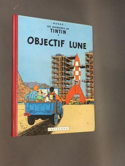 null HERGE Les aventures de Tintin
Objectif lune
Casterman 1962
Coin légèrement ...