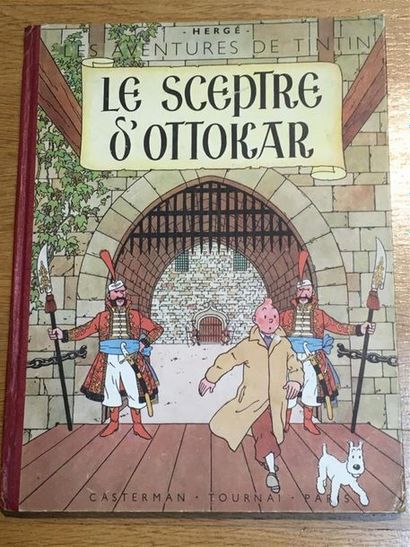 null HERGE, Le Sceptre d'OTTOKAR, album en couleur édition de 1947