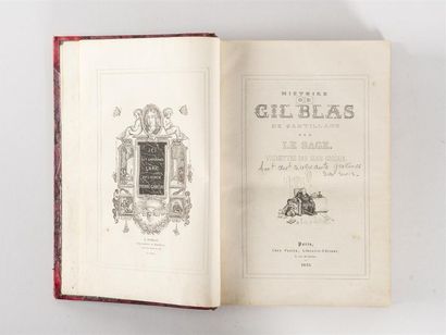 null LE SAGE (Alain-René Lesage, dit), HISTOIRE DE GIL BLAS DE SANTILLANE, Paris,...