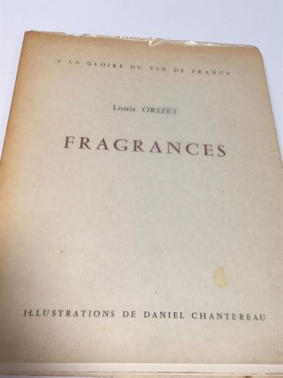 null ORIZET (Louis), FRAGRANCES, Mâcon, Editions de la Grisière, 1964. Grand in-4°,...