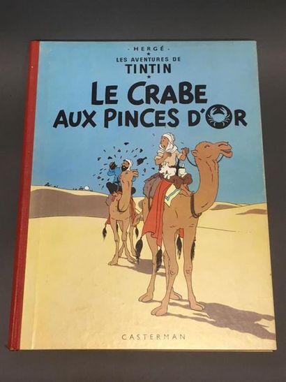 null HERGE Les aventures de Tintin
Le crabe aux pinces d'or
Casterman 1964
Légers...