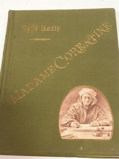 null BAZIN (René), LA TERRE QUI MEURT, Tours, Mame et Fils, s.d. In-folio, 251 pp....