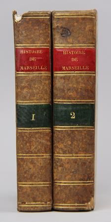 null FABRE (Augustin). Histoire de Marseille. Marseille, Marius Olive, 1829. 2 volumes...
