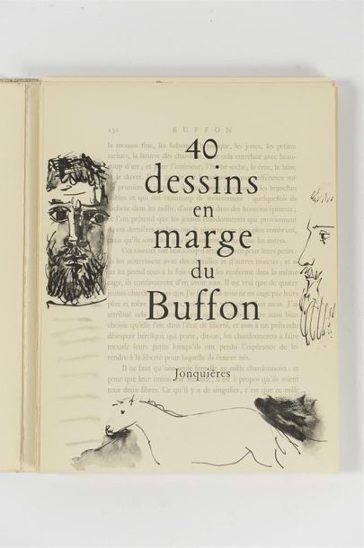 null BUFFON (Georges-Louis Leclerc, comte de), PICASSO (Pablo), 40 DESSINS DE PICASSO...