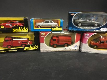 null SOLIDO 6 voitures 1/43
Porsche 935
Pompiers 1er secours
Alfa Romeo 1966
Citroen...