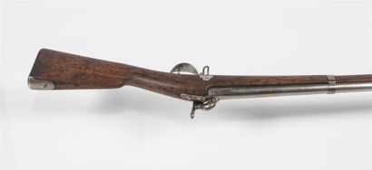 null Fusil d'infanterie modèle 1842 
Canon rayé, platine marquée manufacture royale...