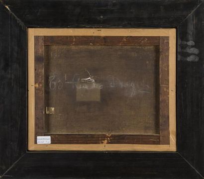 null Ecole hollandaise 18ème siècle
Scène d'auberge
Huile sur toile
34 x 40 cm
(accident,...