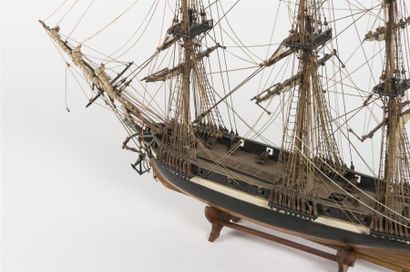 null L'Astrolabe
Maquette de la corvette du capitaine de vaisseau Dumont d'Urville
20ème...