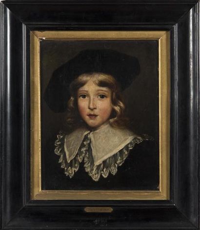 null Ecole anglaise du 18ème siècle
Jeune garçon
Huile sur toile
26 x 21 cm