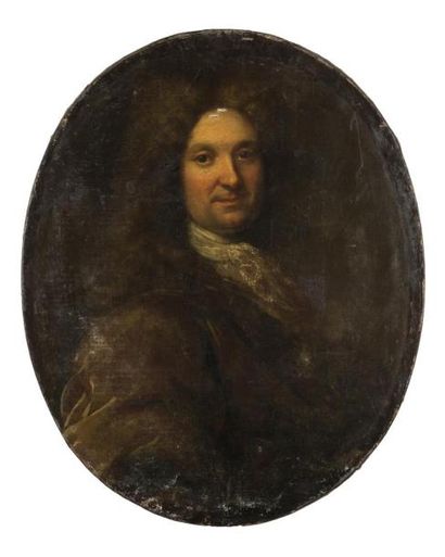 null Ecole française du 18ème siècle suiveur de Mignard
Portrait de Monsieur Villard...