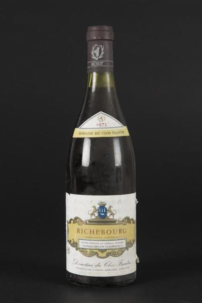 null 1 B RICHEBOURG (Grand Cru) e.a. Dne du Clos Frantin - Bichot 1973